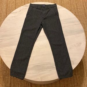 Boys dress pants, size 10, gray, soft, cotton and polyester, look new